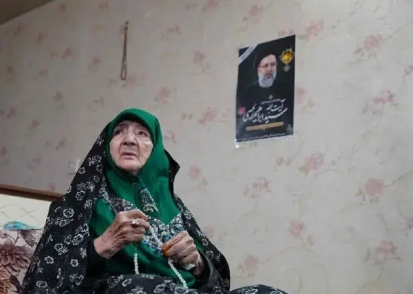 مادر ابراهیم رئیسی :  