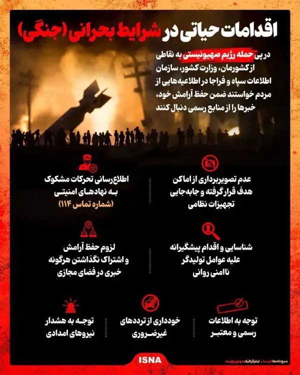 اقدامات حیاتی در شرایط بحرانی 