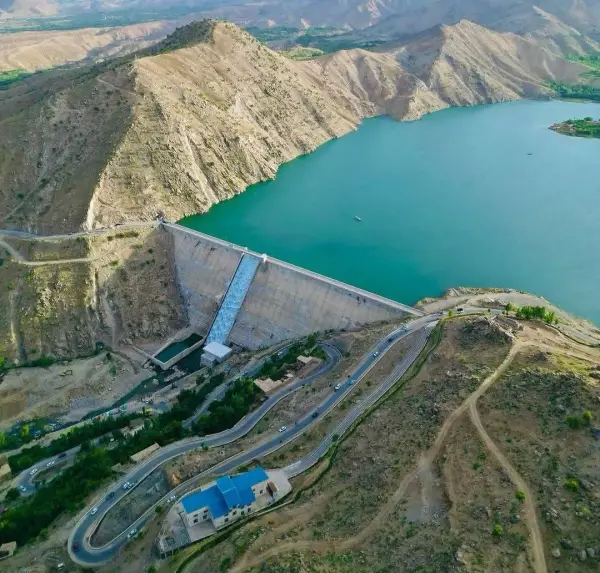 یک نمونه از سدهایی که 