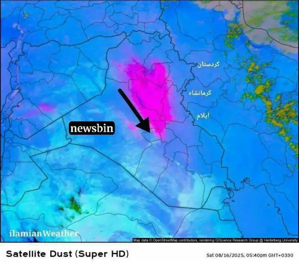 توده گرد و خاک عظیمی 