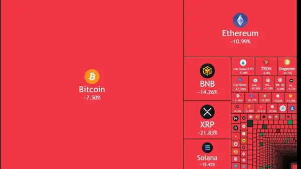 سقوط تاریخی در بازار کریپتو 