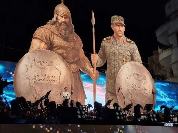 عکس وایرال شده از مراسم 