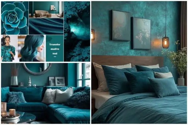 رنگ Transformative Teal سبز کله‌غازی 