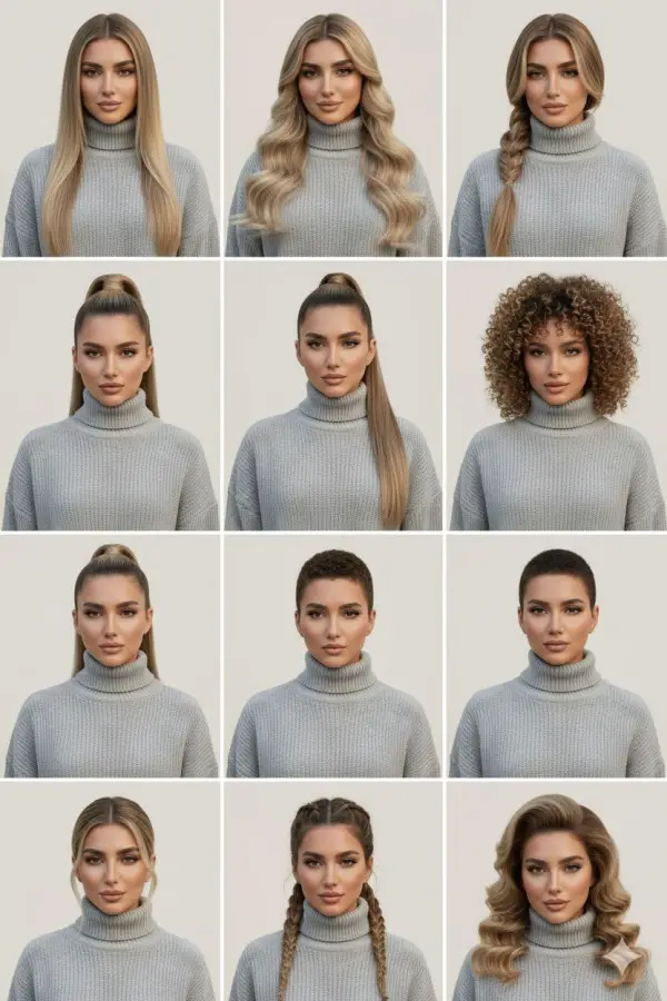 دوازده مدل‌مو از چهره تو 