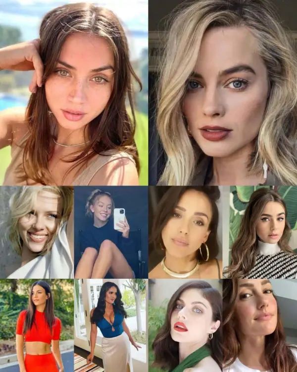 زیباترین سلبریتی‌های زن سال 2025